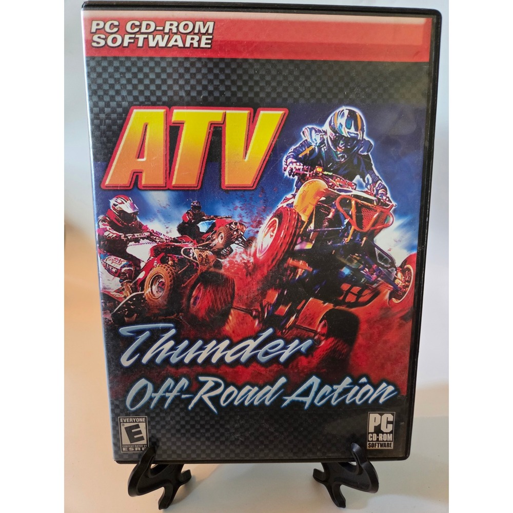 ATV Thunder Off-Road Action PC CD-ROM Game 2005 GameMill Publishing Racing E